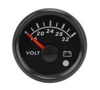 Akozon Medidor de Nivel de Agua de de 52 Mm Digital de 7 Colores de Calibre de con Yate Marino de Alarma Marina