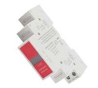 Akozon Medidor de Voltaje CC Pantalla Digital Voltímetro de Montaje en Riel DIN de 11 V-310 V con Salida de Conmutación para Monitoreo de Panel Eléctrico Pantalla LED Medición Precisa