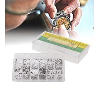 Akozon Menos Juego de Tornillos de Cubierta Trasera de Reloj de Acero, Herramientas de Reparación Esenciales para Relojeros, Modelo 1212 (4023)