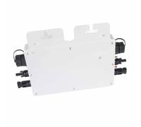 Akozon Micro Inverter de Corbata de Cuadrícula 700W con Control e Identificación de Voltaje automático: Potencia de Potencia Eficiente y Impermeable IP65 para Sistemas de Energía Solar (Enchufe de