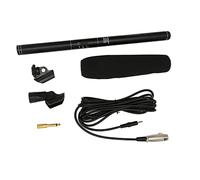 Akozon Micrófono Profesional para Entrevistas con Cable: Aleación de Aluminio, Reducción de Ruido, Diseño Portátil con Conector XLR para Periodistas, Grabaciones en y Conferencias