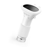 Akozon Microscopio de Mano de Pantalla de 2 Pulgadas con Cámara 2MP, 1000x Zoom, Imágenes HD en Tiempo Real, 8 Luces LED, Portátiles para Exploración de ENAL y Científico (White)