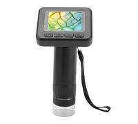 Akozon Microscopio Digital Portátil Pantalla HD de 2.0 Pulgadas Ampliación 1000X con 8 Luces LED Ajustables Lente HD 1080P para Reparación Soldadura Investigación Científica