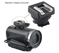 Akozon Mini Convertidor Adaptador de Zapata Estándar Resistente para Videocámara Dv con Interfaz Múltiple