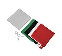 Akozon Mini Equipo Plegable Portátil de la Tienda de la Caja de Luz de la Fotografía del Estudio con los Fondos de 4 Colores