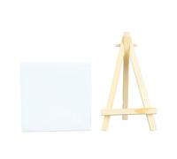 Akozon Mini Mini Wood Display Stand Stand Set 5.9 pulg.