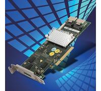 Akozon Mini SAS SFF 8087 X4 Conector, D2616 SAS2108 SATA SAS Raid 6Gbs 512M Cache Array Controlador SAS Pci Controladores Raid Tarjeta Controladora Deflector bajo Ocho Puertos SATA SAS