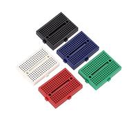 Akozon Mini Tablero de circuitos Protoboard Breadboard 170 Puntos 5pcs