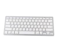 Akozon Mini Teclado Bluetooth, inalámbrico, 78 Teclas, Ultrafino, portátil, Ultrafino, con Cable, teclados de computadora para Android OS X, iOS, japonés y computadora portátil Externa