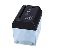 Akozon Mini Trituradora de Papel USB A6 Cuchillo de Metal Duradero Papel Eléctrico Portátil Paper Shredder Space Diseño Compacto para el Hogar, la Oficina y