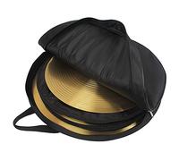 Akozon Mochila con Bolsa para Platillos de 21 Pulgadas con Tres Bolsillos, Caja de Tambor Extraíble con Divisor, Correa para el Hombro