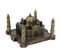 Akozon Modelo Landmark India Taj Mahal Modelo de Construcción de Metal Acentos de Decoración del Hogar - Decoración
