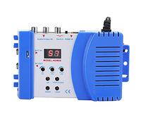 Akozon Modulador Digital RF HDMI 1080P, modulador Digital HDM69 Convertidor AV a VHF UHF PAL Modulador de Mano estándar para EU 100-240V Banda Dual NTSC en TV PC DVD