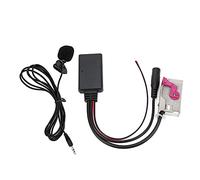 Akozon Módulo Bluetooth para Automóvil, Módulo AUXIN Cable Wireless Microph AUX-IN Adaptador de Reemplazo para A3 A8 TT RNSE 32Pin DC12V ABS 5.0 Kit con