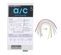 Akozon Módulo de Arranque Suave Compacto 16-32A para Aire Acondicionado Doméstico, Generadores de HVAC y Potencia de Servicios Públicos-AC Soft Start para Aire Acondicionado de 4-7