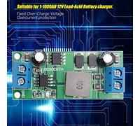 Akozon Módulo de Cargador de Batería ácida de Plomo de 3A 12V para 1-1000AH | Controlador de Modo de Interruptor PWM con Protección de Carga Excesiva y Flotante (con terminales)