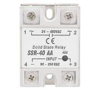 Akozon Módulo de Relé de Estado Sólido SSR-40 AA 40A