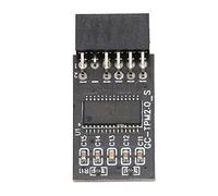 Akozon Módulo de Seguridad de Cifrado TPM 2.0 - Módulo de Cifrado de Tarjeta Remota de 12 Pines de Alta Seguridad, Compatible con la Interfaz LPC de, para Protección y