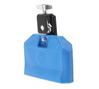 Akozon Montaje de Liberación Rápida de Cencerro de Plástico Abs con Kit de Adornos de Baqueta Rojo (BLUE)