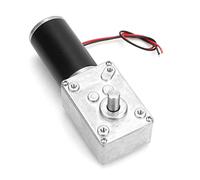 Akozon Motor de Caja de Cambios Eléctrica con Reducción de Alta Velocidad de Torsión Motor de Engranaje Helicoidal Reversible Eje de 8 Mm 24 V, de Engranaje con Eje de 8 Mm de 24 V Eléctrico con