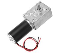 Akozon Motor de Caja de Cambios Eléctrica con Reducción de Alta Velocidad de Torsión Motor de Engranaje Helicoidal Reversible Eje de 8 Mm 24 V, de Engranaje con Eje de 8 Mm de 24 V Eléctrico con