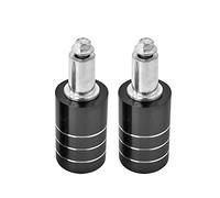 Akozon Motorcycle Deslizadores de marco Frame Slider Falling Protector de choque Accesorios de protección del motor(negro) Universal para moto/motocicleta/ATV(negro)