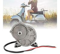 Akozon Motorreductor de Polea de Correa Alta 24V 250W Accesorio de Cobre Deportes y Aire