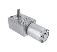 Akozon Motorreductor, Motor de Reduccin de Velocidad Motorreductor de tornillo sinfín de alto par reversible Motor de reducción CC 12V CW/CCW(5RPM)