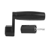 Akozon Multifunción 2 en 1 Bobinador de Guitarra de la Guitarra de ABS Negro y Pinchante del Pasador del Puente con Broca de Taladro de Destornillador para Guitarras Eléctricas