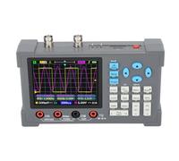 Akozon Multímetro Digital de 2 Canales con Ancho de Banda de 120 MHz, Frecuencia de Muestreo de 250 /s, Portátil con Batería de 2500 MAh para Mediciones Precisas y Aplicaciones Versátiles