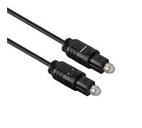 Akozon Nuevo Cable óptico Digital de OD2,2 Mm, TosLink Macho a Macho, Ideal para Sistemas de DVD, CD y Cine en Casa (3 metros)