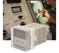 Akozon O111ROM 2Z LCD Temporizador Digital Tiempo de Retraso 8 PINS 0 01S 9999H 220VAC (24VAC/DC)