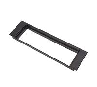 Akozon Panel de Fascia para Radio de Automóvil 4B 2001-2004 - Kit de Tablero y Molduras de Instalación Estéreo 1 DIN