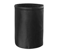 Akozon Papelera Plegable para Coche, Bolsa de Almacenamiento Portátil, Forro de Cuero y Poliéster, Se Puede Colgar en los Ganchos del Asiento y los reposabrazos. Se Adapta a Coche (BLACK)