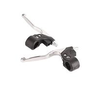 Akozon Par de Palancas de Freno Ultraligeras de 22 Mm para Mini Bicicletas de Bolsillo y Vehículos Todo Terreno de 47 y 49 : Fácil Instalación, Control Mejorado, Diseño de Aleación de Aluminio