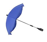 Akozon Parasol de Cochecito Universal de Akozon 14in con Protección UV - Paraguas de Cochecito para Bebés Ajustable para el último Tono Solar (Azul zafiro (pegamento plateado))