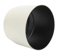 Akozon Parasol Reversible para Lente de Cámara ET-83C para EF 100-400 Mm F/4.5-5.6L IS USM - Parasol de Lente ABS Blanco para Reducir el Deslumbramiento y Proteger la