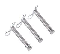 Akozon Pasador y Clip de Enganche de Remolque de Acero Inoxidable | con Hebilla de Bloqueo de Resorte, para Enganches Receptores de 2 Pulgadas y 2,5 Pulgadas