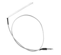 Akozon Pastilla Piezoeléctrica de Alta Sensibilidad Debajo del Sillín con Conector de 2,5 Mm, Perfecta para Guitarra Acústica