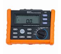 Akozon PEAKMETER MS5203 Probador de Resistencia de Aislamiento Digital y Analógico - Medidor de 50-1000 V para Evaluación de Voltaje en Motores, Transformadores y Cables con Cálculo PI, DAR