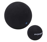 Akozon Pelotas de Squash de un Solo Punto de 37mm, Pelotas de Raqueta de Squash de Goma para Entrenamiento de Competición para Principiantes, Pelota de Squash (único Punto Azul)