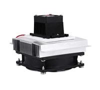 Akozon Peltier termoeléctrico Kit de sistema de refrigeración de semiconductores de refrigeración Kit de ventilador de bricolaje Enfriador necesita 12V DC 6A Power