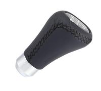 Akozon Perilla de de Marchas Universal para Coche y Vehículo, Palanca de Cambios de PU de 6 Velocidades con 3 Mangueras (BLACK)