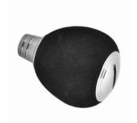 Akozon Perilla Eléctrica Mejorada con de Carrete de Pesca para Lanzamiento de Cebo y Carretes Giratorios Dorados (Plata Negro)