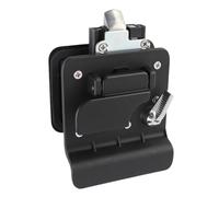 Akozon Pestillo de Puerta de Remolque Interior Exterior Doble Aleación de Zinc Abierta Galvanizada para Vehículos Grandes