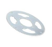 Akozon Piñón de Cadena Trasero de 54 Mm, 80 Dientes, 25 H, para Motocicleta Dirt Bike ATV Quad Minimoto de 47 Cc, 49 Cc, Piñón de Cadena Trasero de 54 Mm, 80 Dientes, 25 H, para Motocicleta Dirt