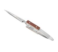 Akozon Pinza Cruzada Autoblocante con Punta Curva para Fabricación y Elaboración de Joyas (boca recta)