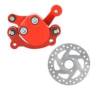 frenos de disco para moto + Akozon Pinza de freno 120mm Disco de metal Rotor Asamblea de pinza de freno para 43 47 49cc Electric Go Kart Scooter Mini Moto