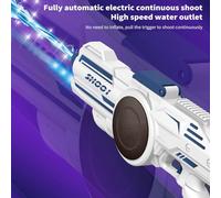 Akozon Pistola de Agua Eléctrica Pistolas de Agua Recargables para Adultos Fiestas Piscina de Verano y Diversión en la Playa Almacenamiento de Gran Capacidad con Disparos de (Pink)