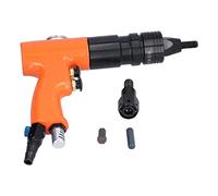 Akozon Pistola Neumática de Tuerca Remachada, Pistola de Aire Automático Remolcador, M10 M12 KV - 7805E 200rpm 0.6 0.8MPA Rivalteros Herramienta Rivéter JP Acero Aleación